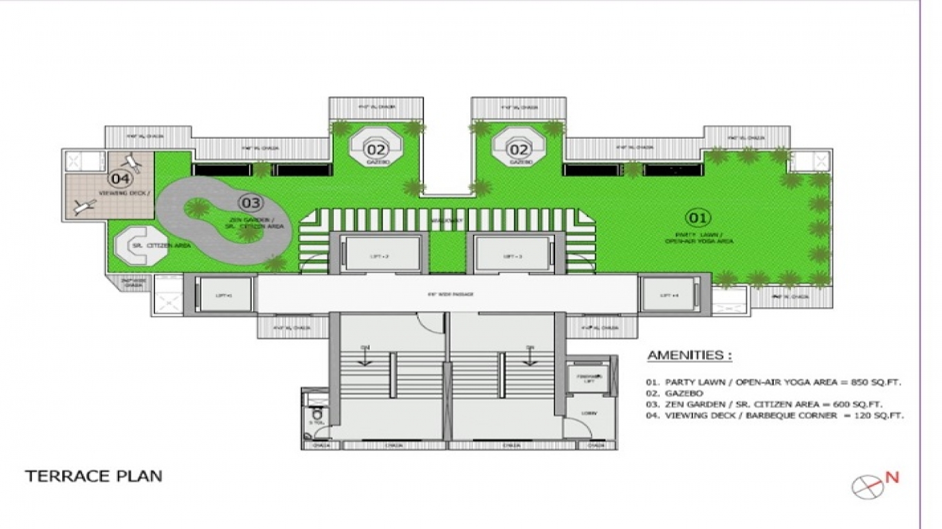 Ruparel Palacio Kandivali West 3 BHK at 2.31 Cr